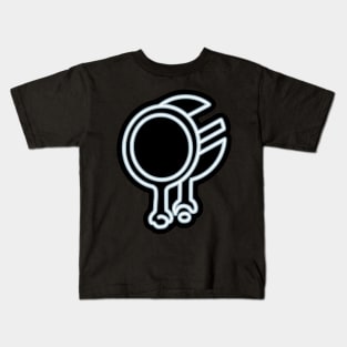 Neon Illusion Symbol Kids T-Shirt